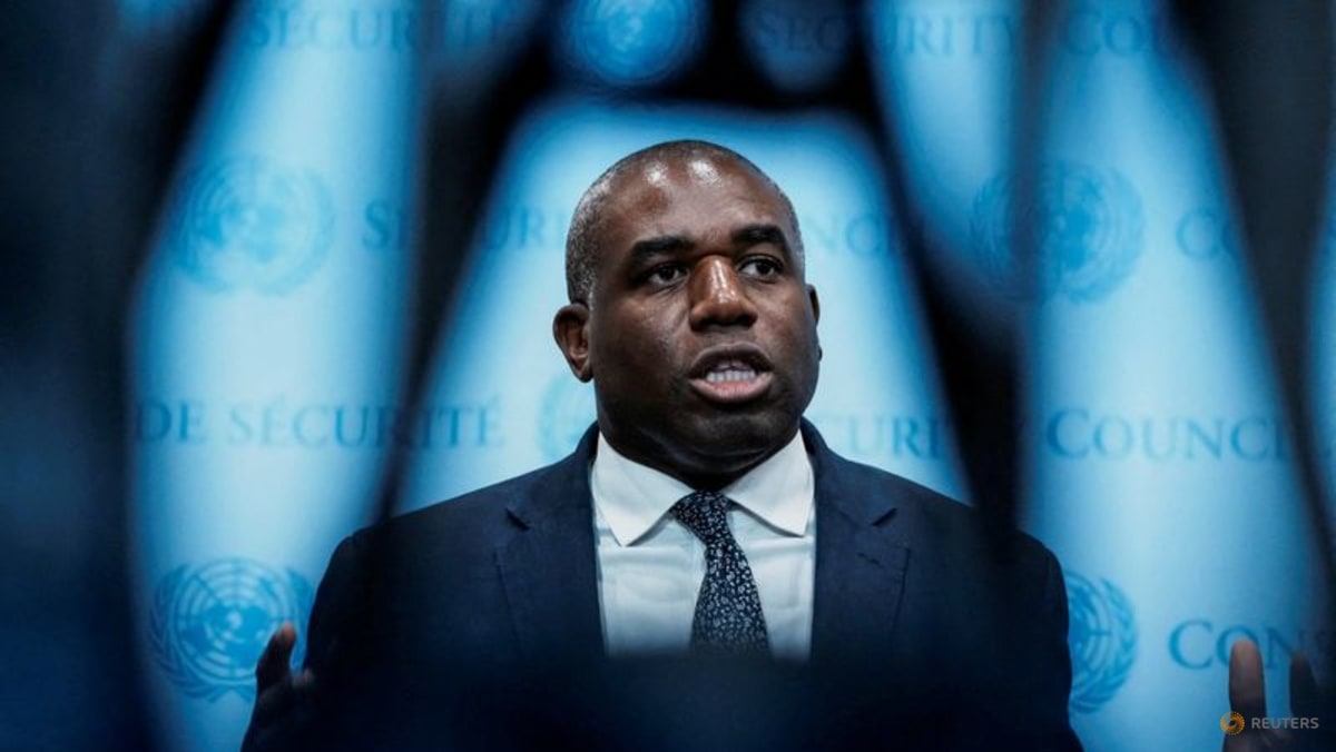 UK set to recognise Palestinian state, Lammy says aim is to help two-state solution